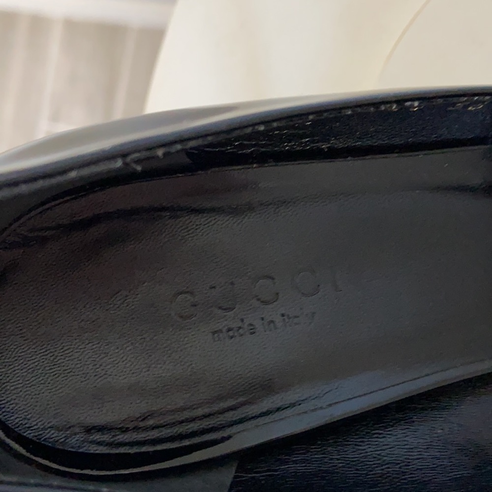 Gucci black patent pumps size 36, authentic. Great used condition - Picture 5 of 11